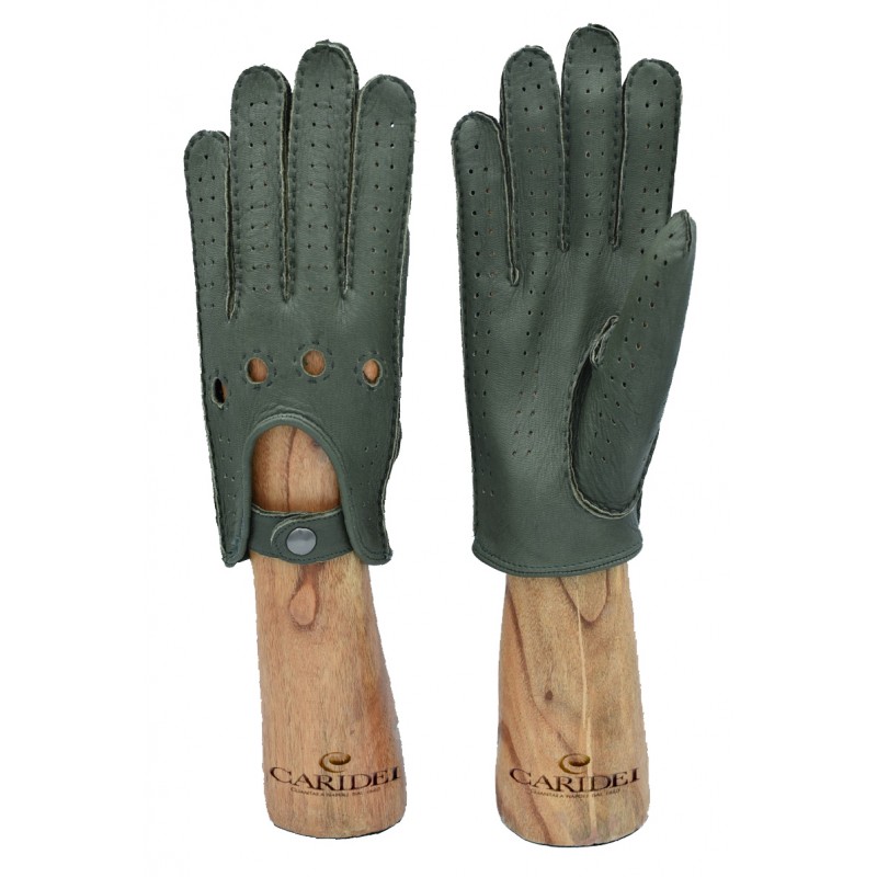 Porta guanti artigianale in pelle di Cervo